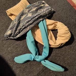 3 Thick fabric headbands